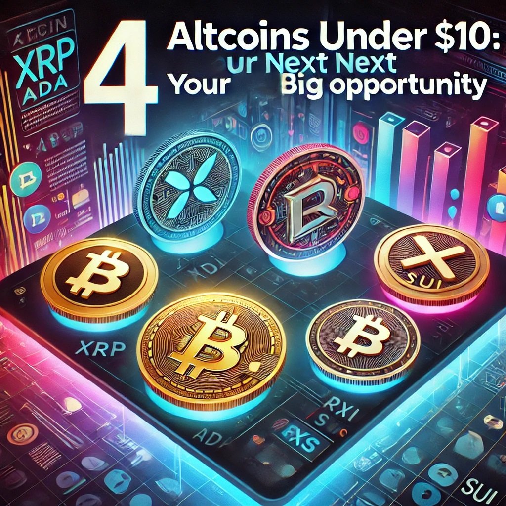 4 Altcoins Under $10 Ready to Outperform Bitcoin in 2024